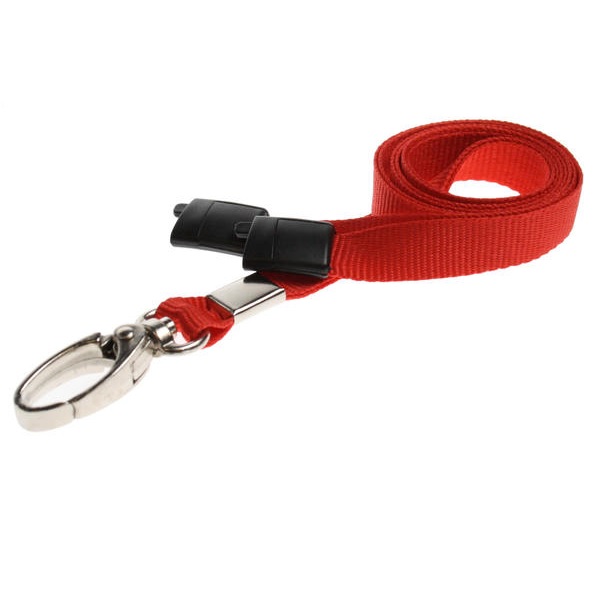 Bilde av Red lanyard / keyhanger 10 mm with metal lobster clip. 60270565 (DE,SE,NO,FI,RO,PL)